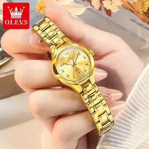 OLEVS ladies watch fashion elegant luxury women's watch luminous waterproof single calendar watch 3650
