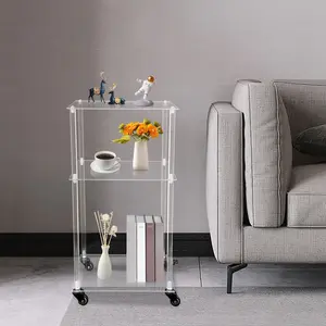 New Multifunctional Acrylic Printer Stand 3 tier Rolling Printer 3D printing equipment