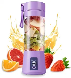 Portable Mini Electric Juicer USB Charging Smoothie Milkshake Maker Automatic Fresh Squeezer Fruit Orange Lemon Kitchen Blender NONE