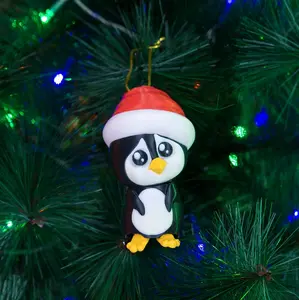 Flipper the Penguin Ornament - Festive Home Decorations