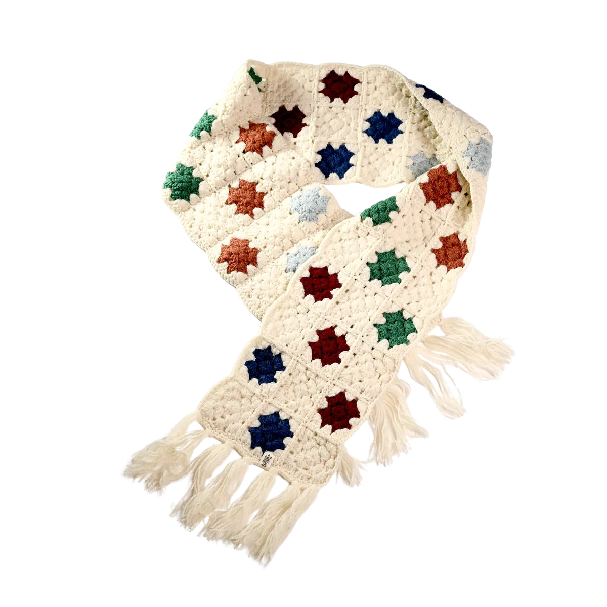 Crochet Patch Scarf