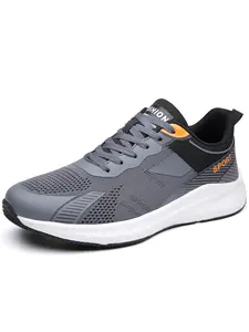 Men's Outdoor Walking Shoes, All-Season Sports Sneakers, Large Size Casual Running Shoes, Daily Comfortable Step Shoes, Breathable Shoes