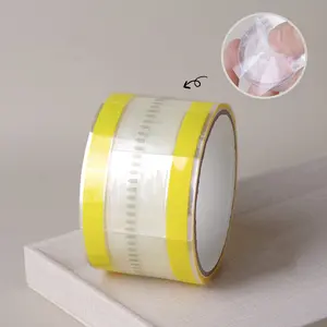 Nail Art Stamper Cleaner Disposable Strip Tape Multi-Functional Tear-Away Transparent Quick No Residue Nail Tool