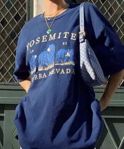 Yosemite Sierra Nevada 1991 T-Shirt, Yosemite National Park Sweatshirt, California Shirt, Hiking Shirt, National Park Gift Cotton Top