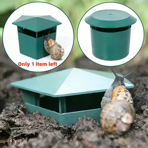 Reusable Snail & Slug Trap, High Quality Non-Toxic Garden Pest Control, Safe for Vegetables and Flowers, Durable Catcher