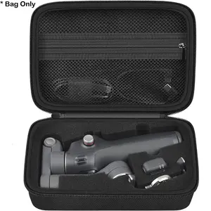 Osmo Mobile 8/ 7P Case Compatible with DJI OM 8/ OM 7 Pro/7 Gimbal Stabilizer, Travel Bag with Mesh Pocket & Sponge Padding for Smartphone Gimbal Stabilizer Accessories (Bag Only)
