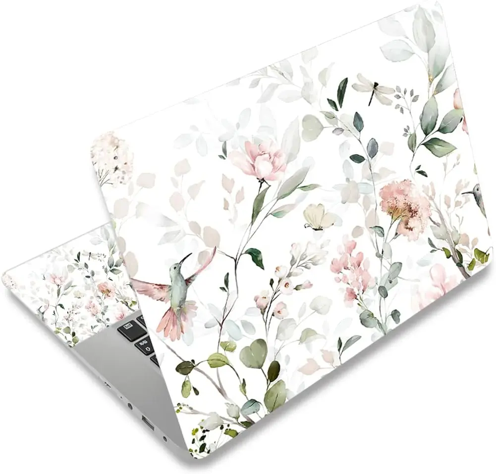 Laptop Notebook  Sticker Cover Decal, 12 13 13.3 14 15 15.4 15.6 inch Laptop Vinyl  Sticker Cover Art Protector Notebook PC ( and Birds)