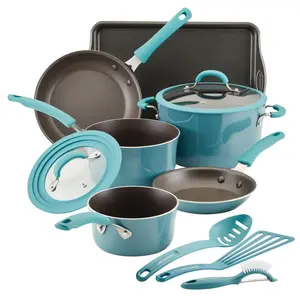 11-Piece Nonstick Cookware Set