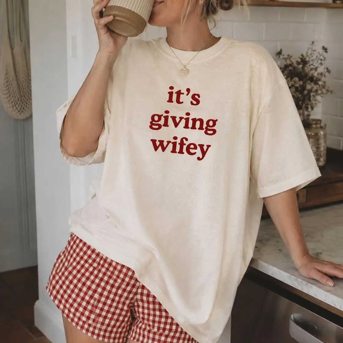 Comfort Colors Its Giving Wifey T-Shirt, Bride to Be Shirt, Newlywed Tee, Engagement Gift, Honeymoon Outfit, Wedding Day TShirt, Wifey Vibes, Bride