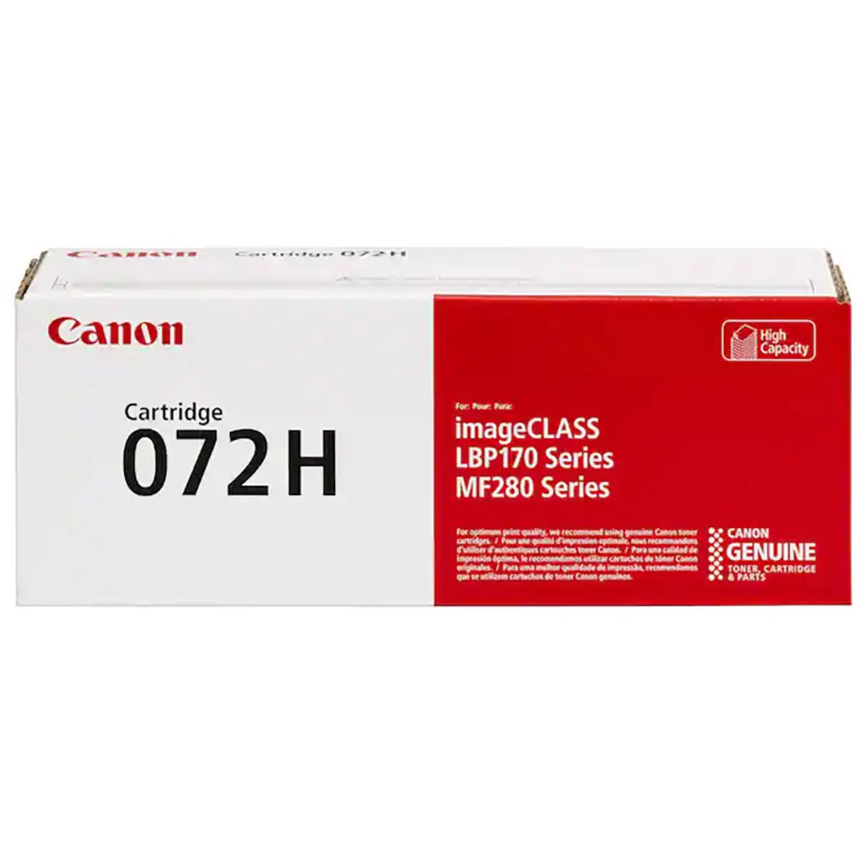 Canon 072 Black Toner Cartridge, High Capacity
