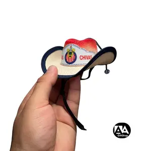 Chivas Mini Decor/ Suction cup/ Car decoration/ Sombrero/ Mini Cowboy Hat Car Accessory/ Sombreritos para caro
