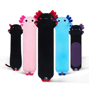 CHUBBYJOY 19.7“ 27.5” 35.4“ 43.3”Long Axolotl Pillow Stuffed Animals Soft Body Pillow Gifts for Kids Girlfriend Christmas Valentine's Day