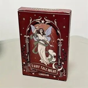 Fairy Tale Dream Lenormand Oracle Cards, 42 Cartoon Style Tarot Deck for Divination, Spiritual Insight, Beginner & Enthusiast Gift