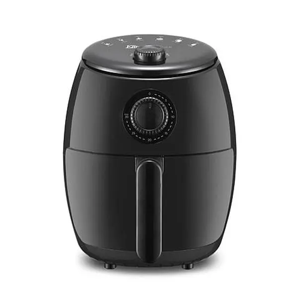 Elite Platinum 2.1 qt. Black Air Fryer