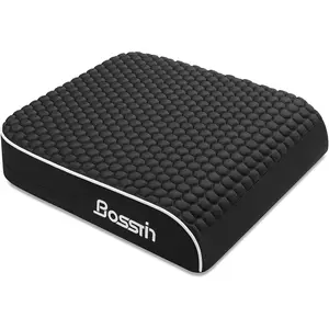Office Chair Cushion (19"x17"x3"), Seat Cushion with Honeycomb Message Dots & High-Resilient  for  &  ,  Pillow for Long Sitting,  Seat, , Floor