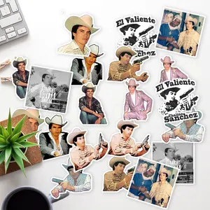 Stickers Pack 20 Pcs Chalino Aesthetic Sanchez Laptop Vinyl Colorful Waterproof Skateboard Bike Bumper Car Guitar Water Bottle Luggage