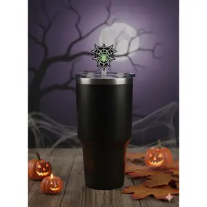 Heart Web Straw Topper