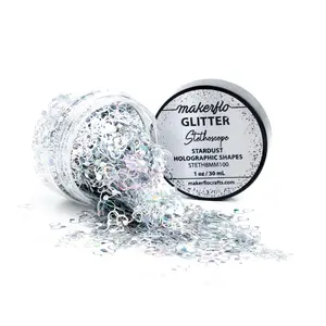 Makerflo Holographic Glitter Shape - Stethoscope