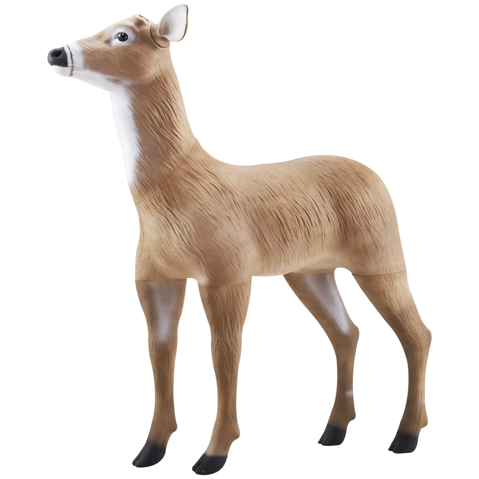 【Summerfinds】 VEVOR Deer Decoy, Outdoor Deer Decoys for Hunting, Realistic Durable HDPE Doe Hunting Decoy, Foldable Legs for Easy to Carry and Use, for Garden Yard Decoration, 1-Packdealsforyoudays