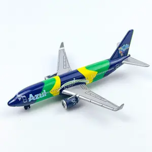 Brazilian Airplane Model, Die-Cast Metal Aircraft Replica, Collectible Toy Plane, Perfect Gift for Kids & Adults, Detailed Artwork, Craftsmanship