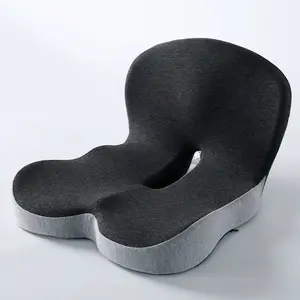 Ergonomic Memory Foam Seat Cushion with Lumbar & Back Support, Relieves Back Pain, Reduces Pressure, Ideal for Office Chairs, Stools, and Car Seats, Perfect Gift for Parents & Friends, The Most Thoughtful Gift