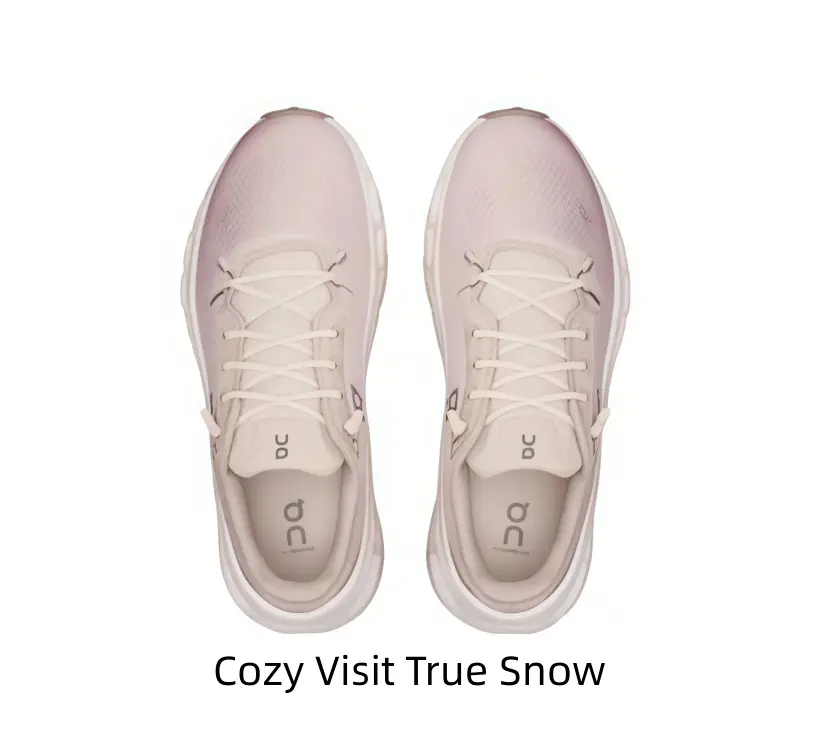 Unique Wave Multi-Hollow Pale Pink White Platform Running Sneakers Unisex, Breathable Tight Knit Mesh Upper & Anti Slip Rubber Outsole #RunningShoes #WalkingSneakers #CushionTrainers