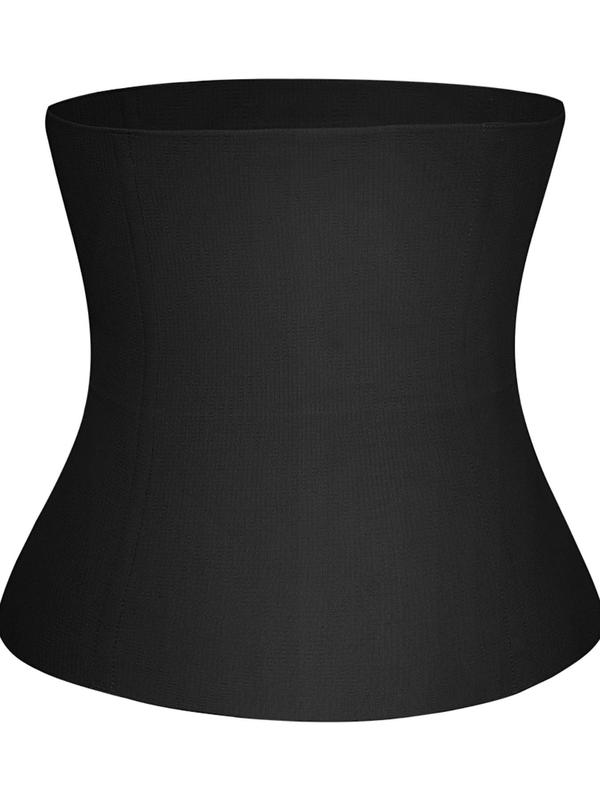 Women's High Stretch  Waist Trainer, Tummy Control Shaper, High Stretch Waist Cincher, Women's Black Shapewear for Daily Wear, Body Sculpting Belt