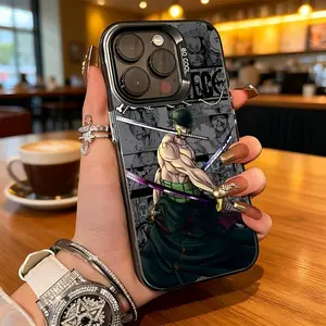 One  Zoro Concentrates Phone Case Suitable for iPhone 17 Air 16 15 14 13 12 11 Pro Max Plus  Anti Fall Matte Back Cover,  Anime Design, Injection Molded, Uv Printed, Anime Fans, Casual Users