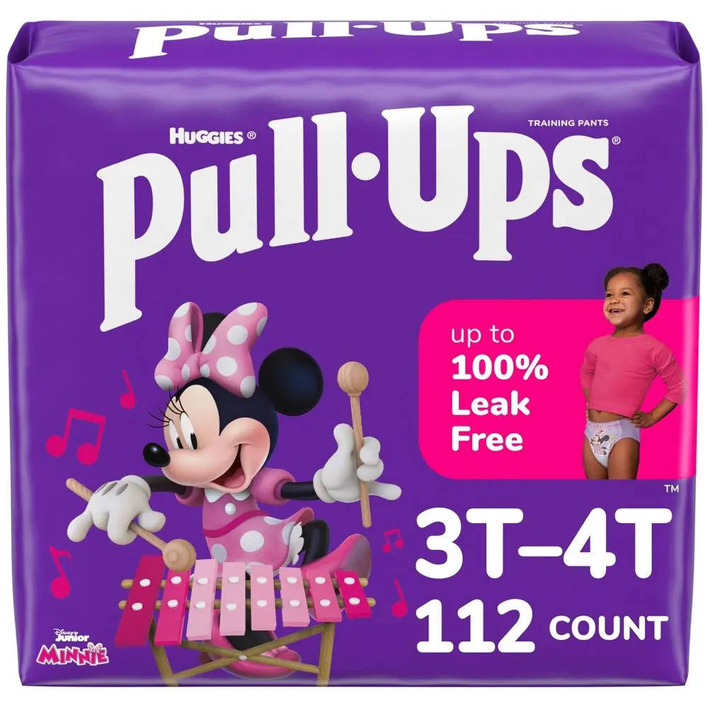 Pull-Ups Girls' Learning Design Pack Disposable Training Pants