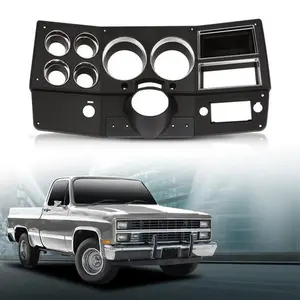 Fit For 84-87 Chevrolet GMC Truck Gauge Instrument Dash Bezel Without A/C