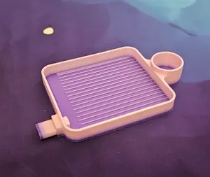 3D Printed Diamond Art Tray with storage, Smaller Diamond Painting Trays with Stopper and Round Art Dot Container Holder, Practical Rhinestone Tray