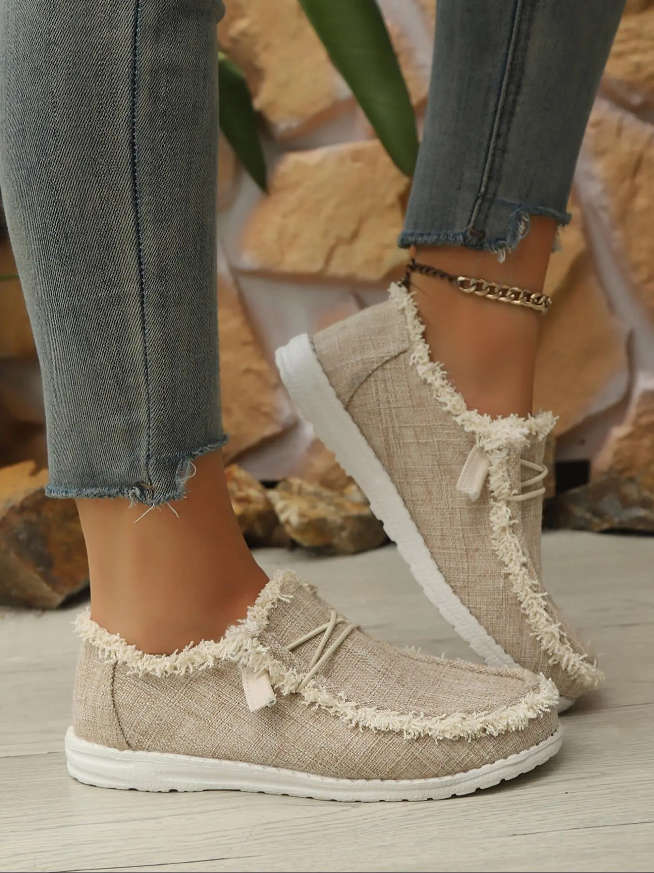 Autumn New Low-Cut Slip-On Flat Loafers for Women, Stylish and Comfortable Footwear for Everyday Use, Perfect for Casual Shoe, Walking Shoes, Shoes Flats