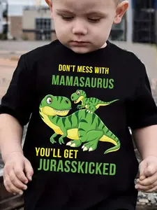 GOURD DOLL Boys' 100% Cotton T-Shirt with Astronaut Moon Basketball Design Casual Breathable Machine Washable for All Seasons Breathable Clothing Casual Round Neck Cotton Youngsters' Apparel