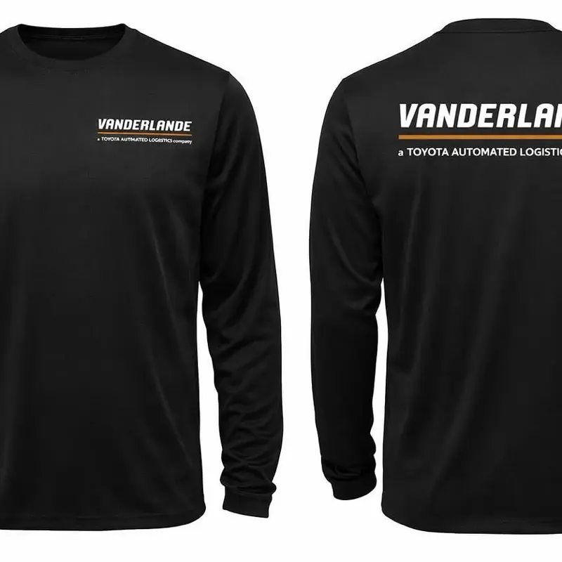 Custom Work Uniform – Long Sleeve Performance Polyester Dry Fit – Dozen Pack