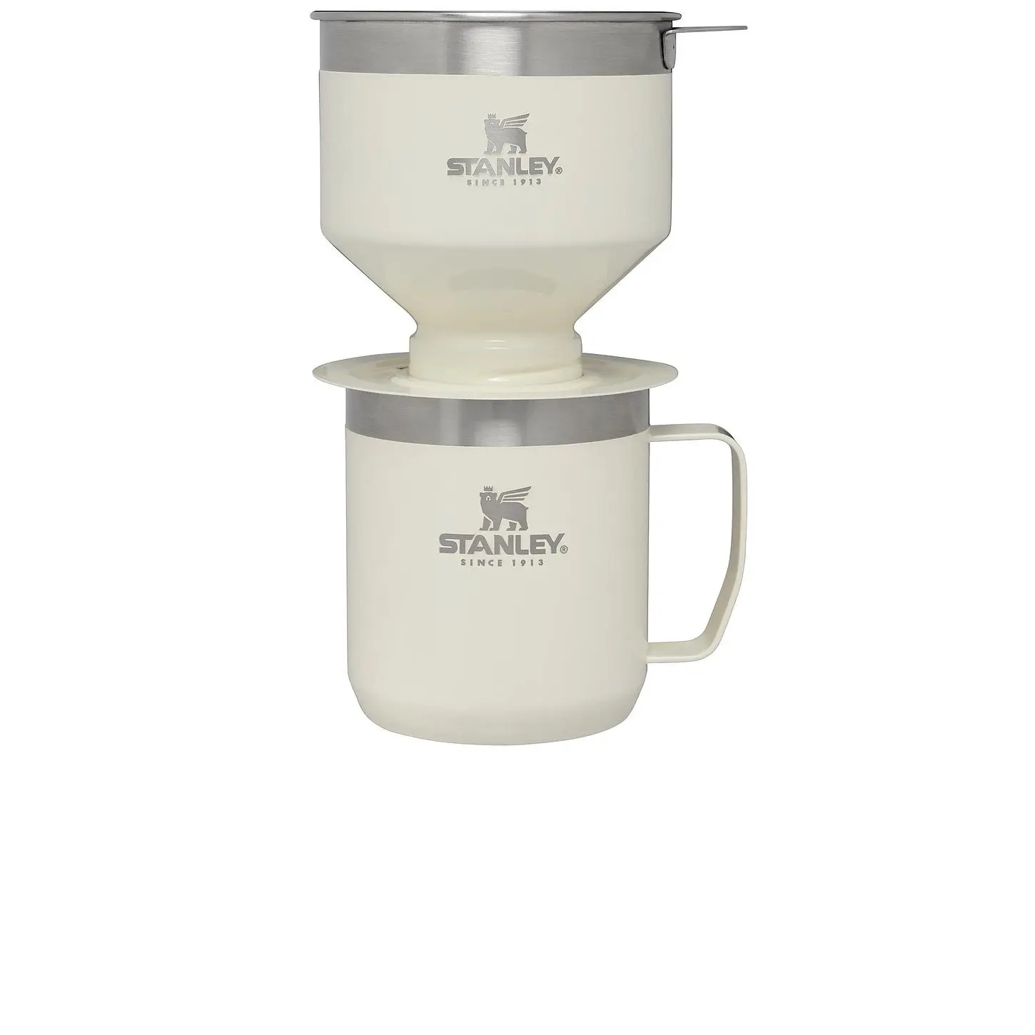 STANLEY The Perfect-Brew Pour Over Set in Cream Gloss Unisex STANLEY The Perfect-Brew Pour Over Set in Cream Gloss Unisex