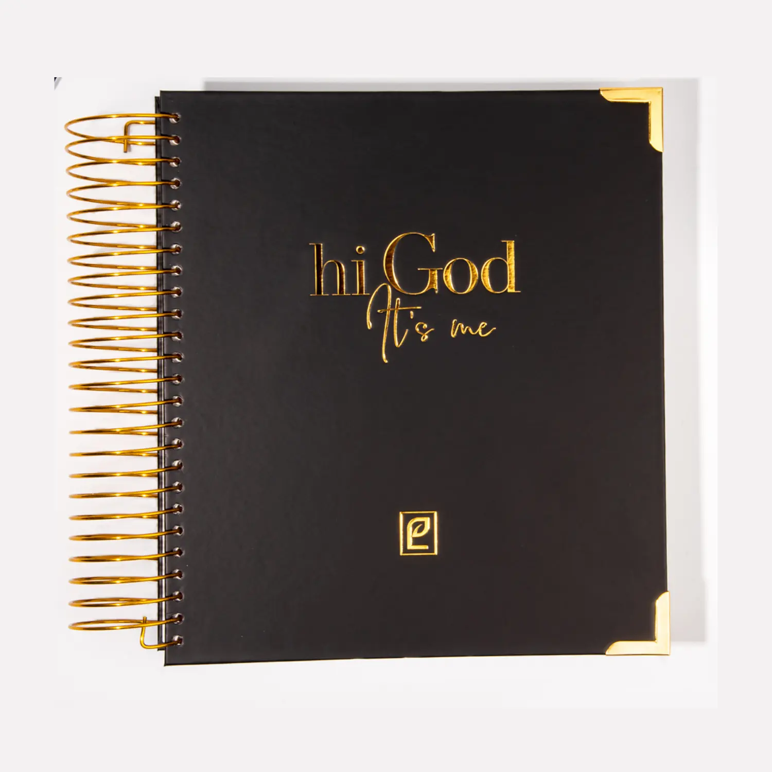 Hi God, It’s Me | Black, Gold Foil