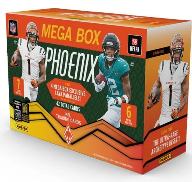 2025 Panini Phoenix Football INTERNATIONAL HOBBY MEGA BOX