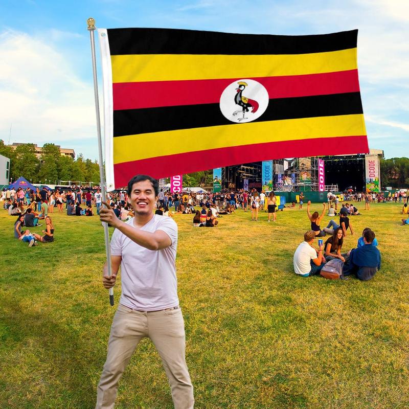 Uganda Flag 3x5ft Poly