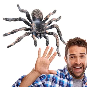 Realistic Giant Spider Toys Simulated Spider ABS Toys Scary Fake Spiders Giant Spider Action Models Gifts For Girl And Boy