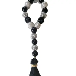 Decorative Luxury Glam Glass Bead Garland Door Hanger