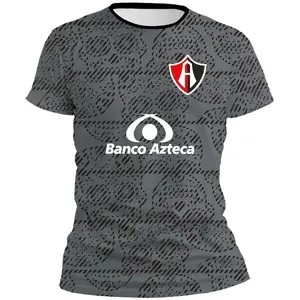 Liga MX Playera Atlas Dia de muertos 3D T-shirt, Mexican Soccer Jersey, Gifts for Mexicano Fútbol Fans, Sport Gear, Football Wear