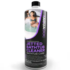 AquaDoc Jetted Bathtub Cleaner for Spa & Hot Tub - Fast Acting Tub Jet Cleaner