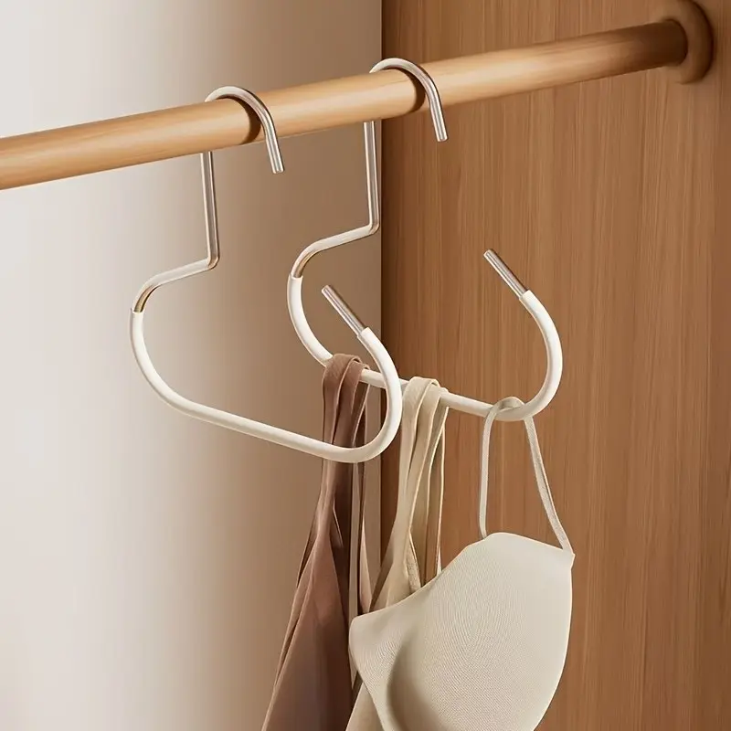 2-Pack Simple Hat Hooks, Metal Material for Scarf, Belt, Bra, Tie, Tote Bag, Foldable Bag Storage, Easy Organization, Durable and Practical Accessories, Hat Organizer, Hat Holder, Hanger Space Saving, Hat Organizer Rack, Hangers Space Saving