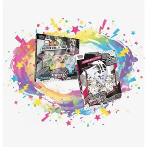 White Flare Binder & Unova Poster Collection (Sam's Club)