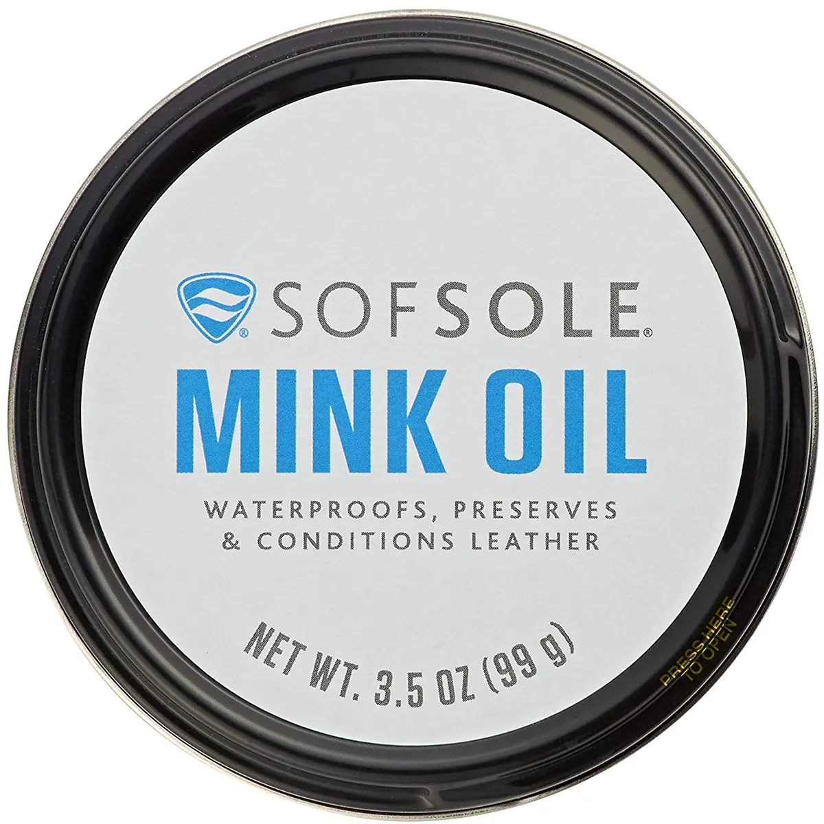 Sof Sole 3.5 oz. Leather Protecting Mink Oil, Water Proof