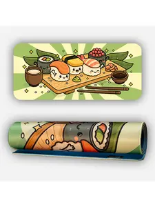 "Roll Call: Zen" Desk Mat – Kawaii Gaming Mouse Pad