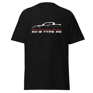 Premium T-Shirt For RX-8 Type RS 2008-2011 Car Enthusiast Grandpa Dad Son Birthday Gift Men's Tee