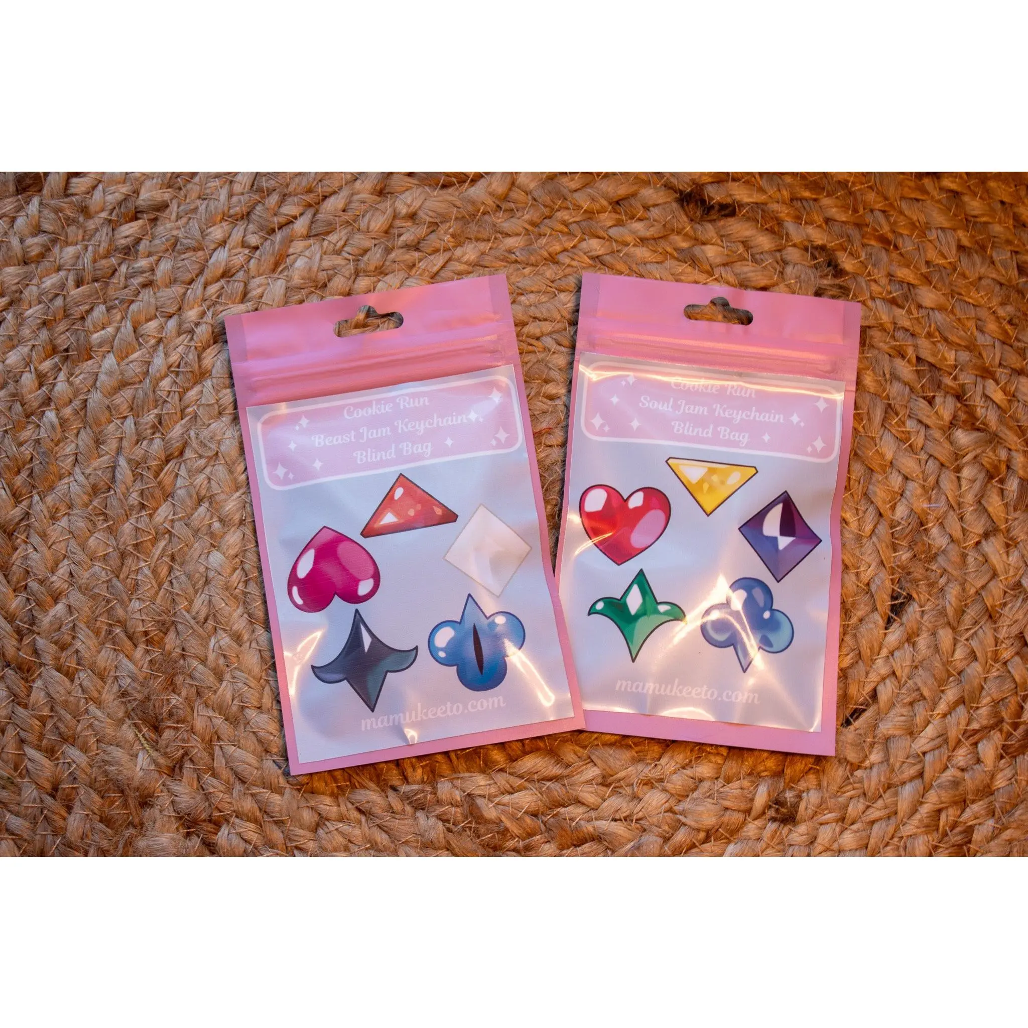 CRK Soul Jams 2" Blind Bag Keychains | Glitter Epoxy Front
