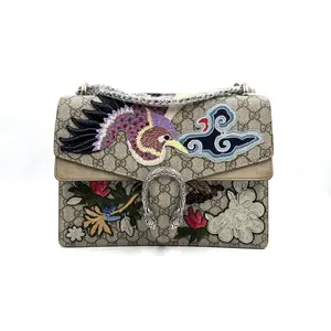 Pre-owned GUCCI As Shown Crossbody Bags HZ0966 Dionysus GG Supreme Shoulder Bag 26.01.17