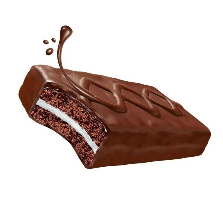 Kinder Delice Cacao Pastelito Milk and Cacao Chocolate Snack 10 Pieces